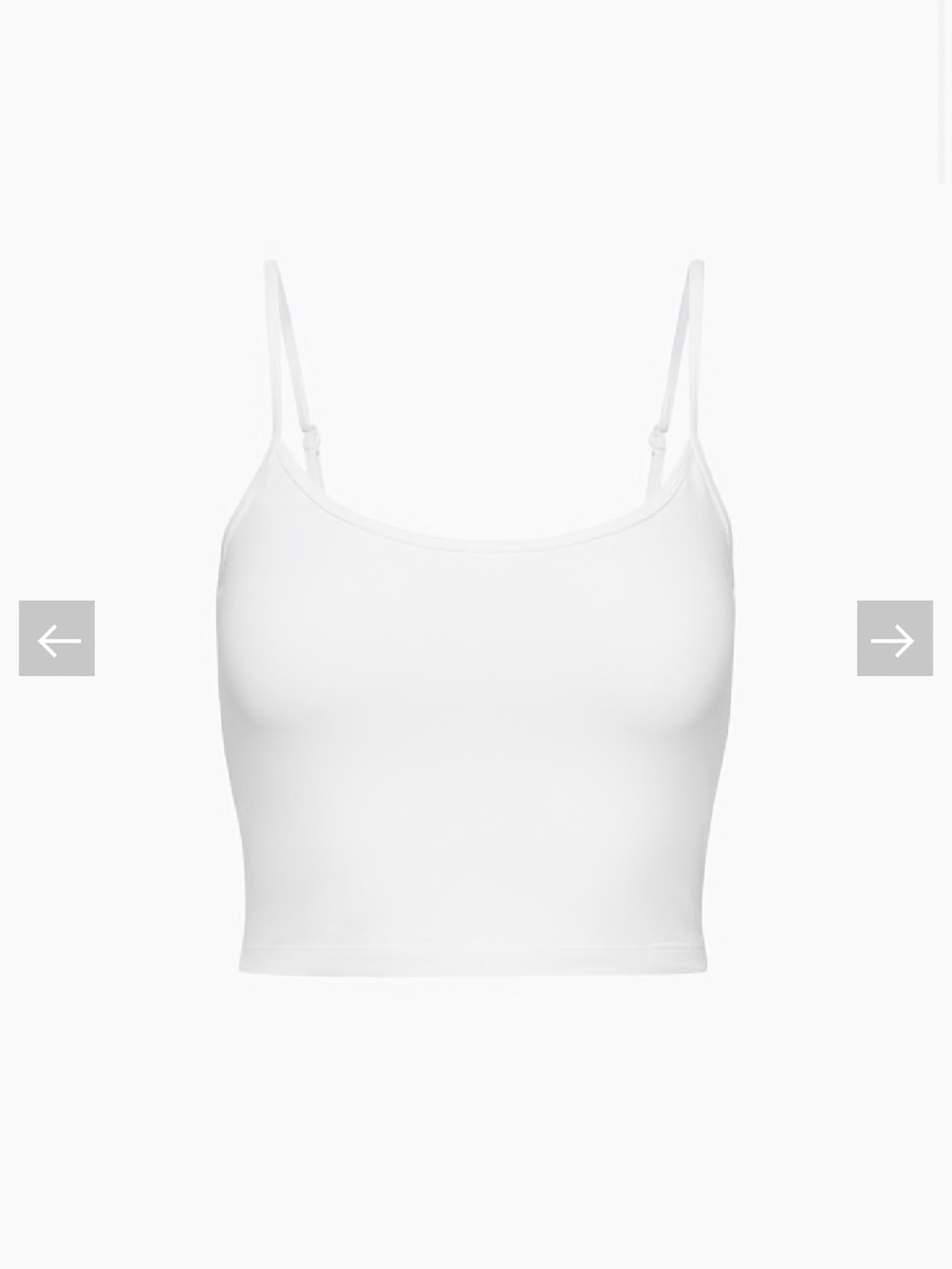Aritzia TNA Hold-It New Karelis Cropped Tank